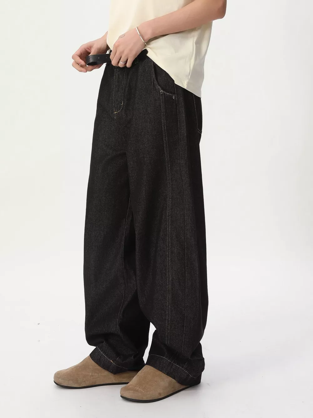 Men's Wide-Leg Jeans, image 7