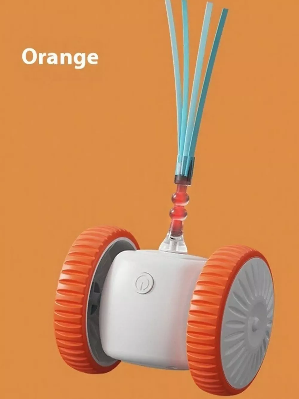 Interactive Self-Rotating Feather Pet Chase Toy, image 10