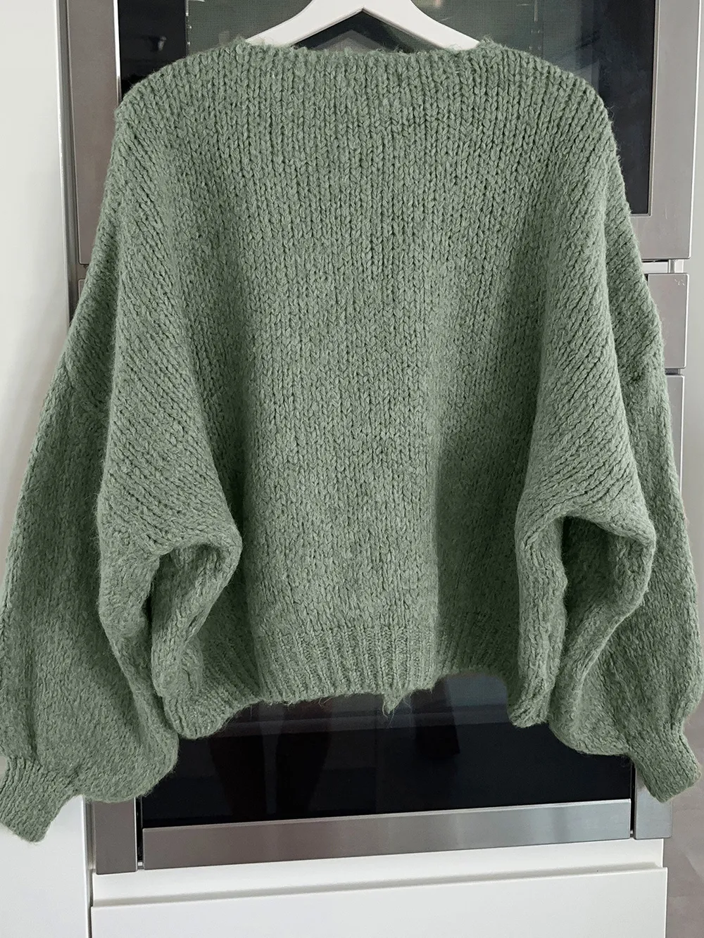 Tied Long Sleeve Dropped Shoulder Cardigan, image 8