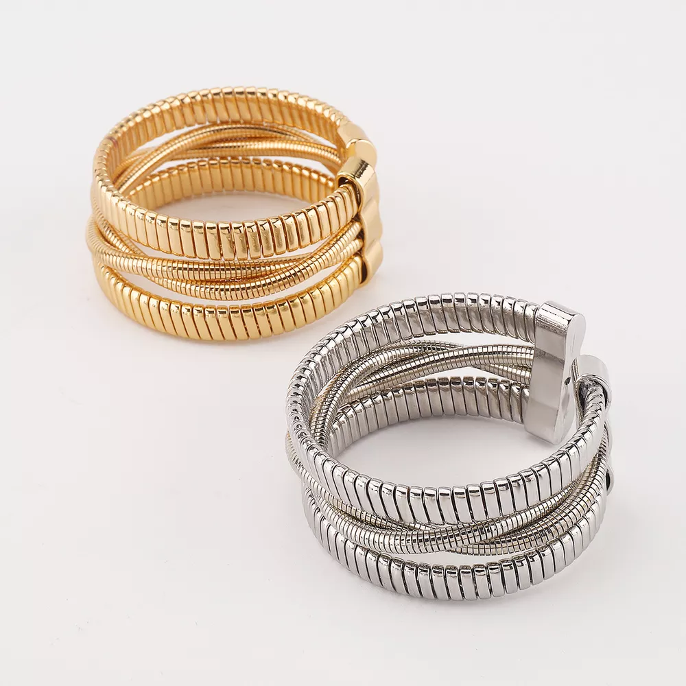 Multi-Layered Open Bracelet, image 3