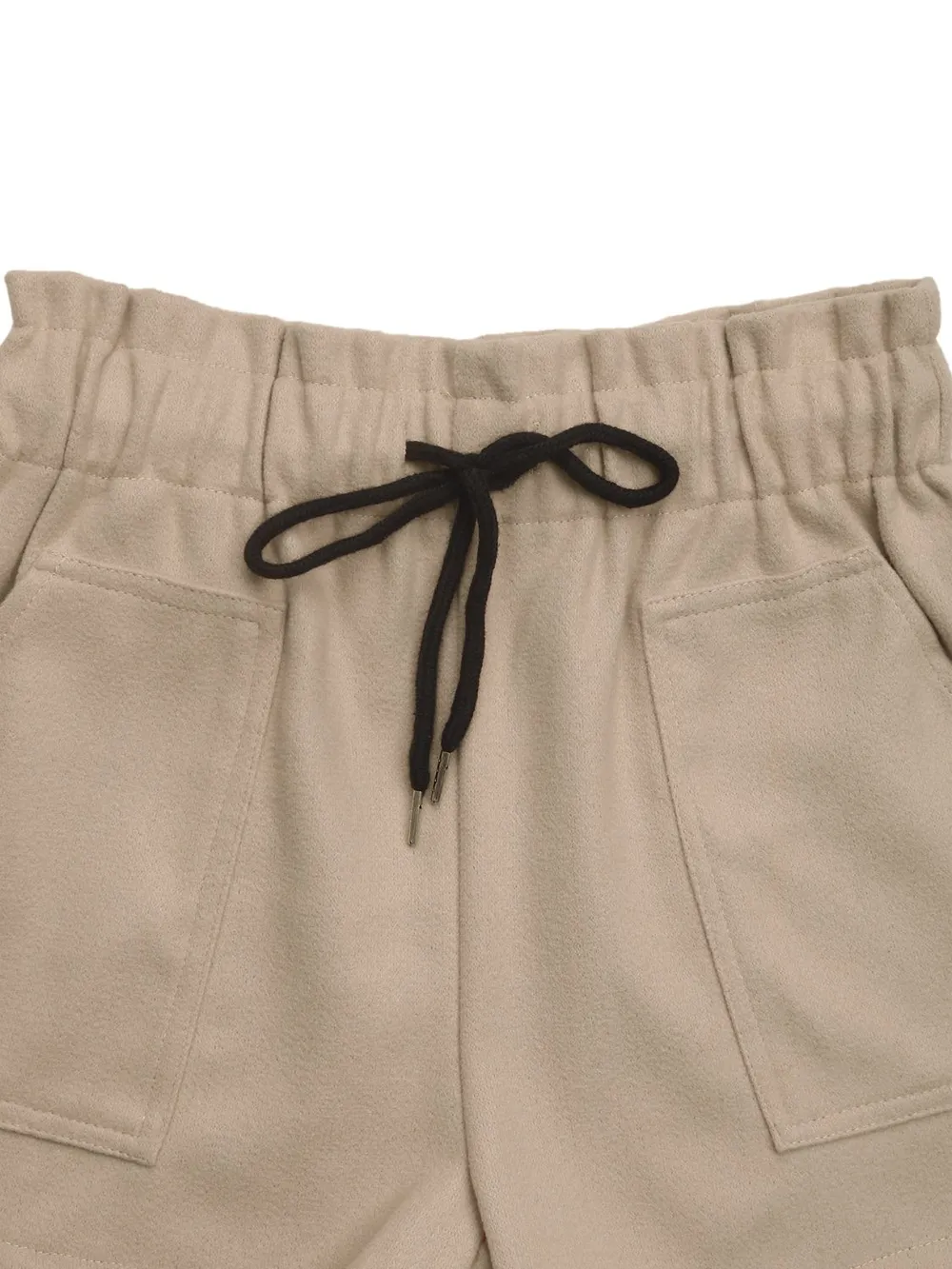 Frill Drawstring Shorts with Pockets, image 7