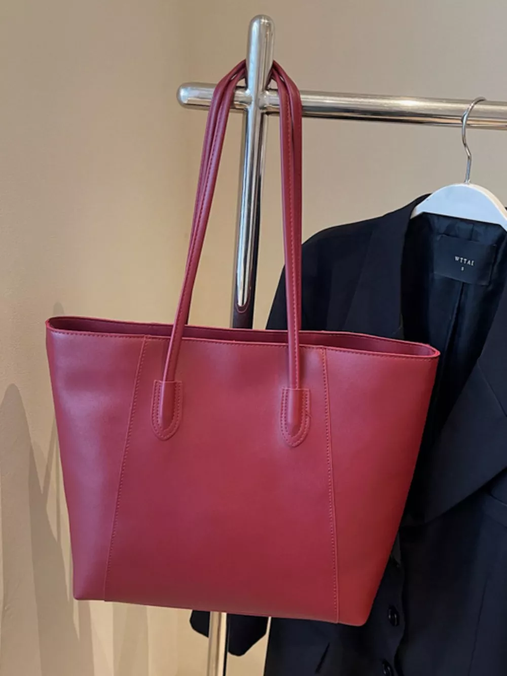 PU Leather Tote Bag, image 3