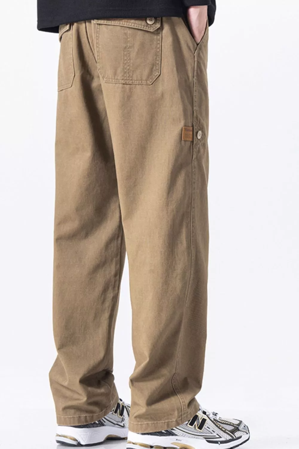 Men's Plus Size Wide Leg Pants, image 2