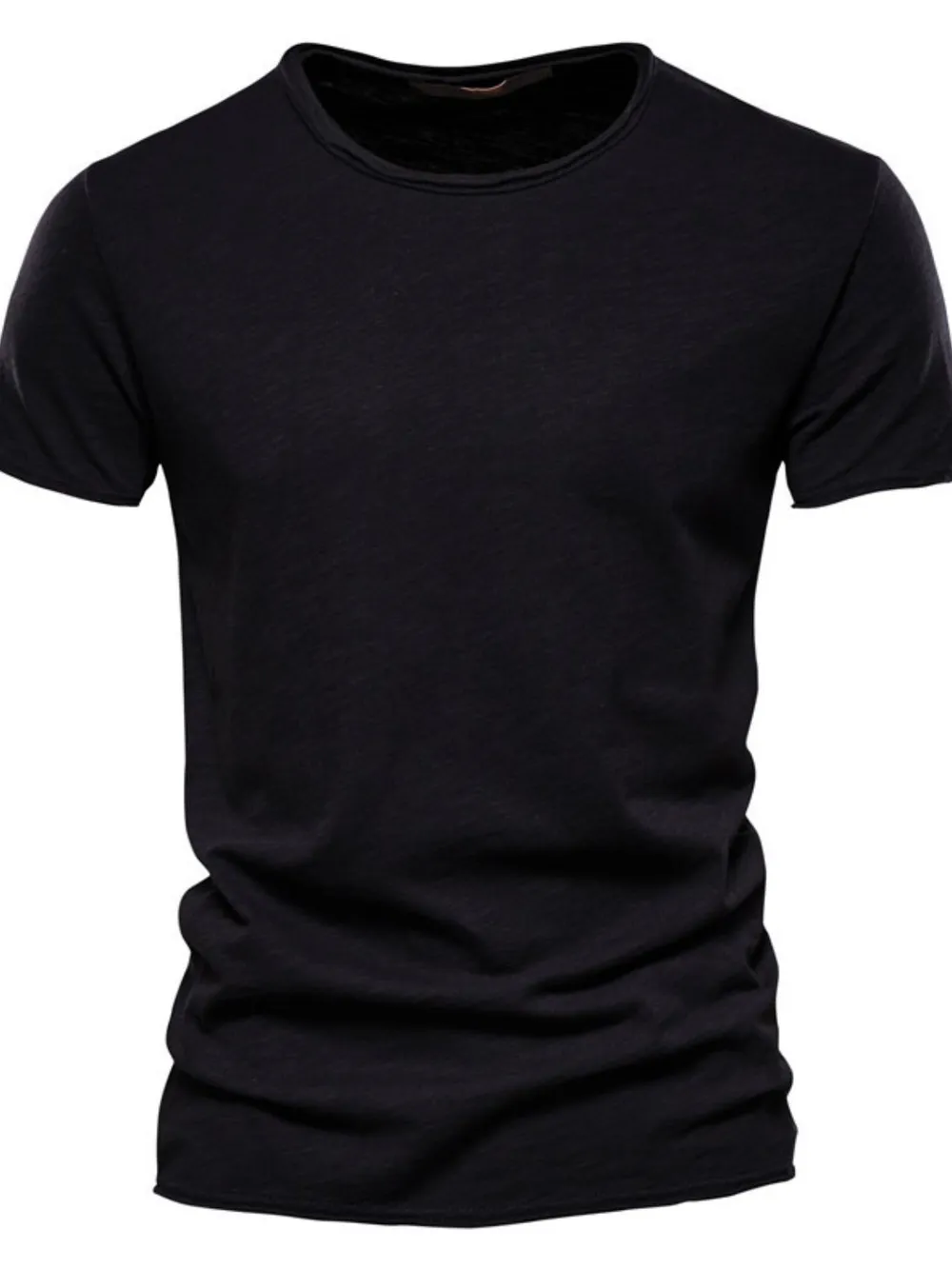 Men's Full Size Round Neck Short Sleeve T-Shirt Plus Size, image 2