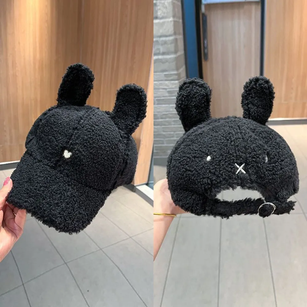 Cute Fluffy Bear Ears Winter Hat, image 7