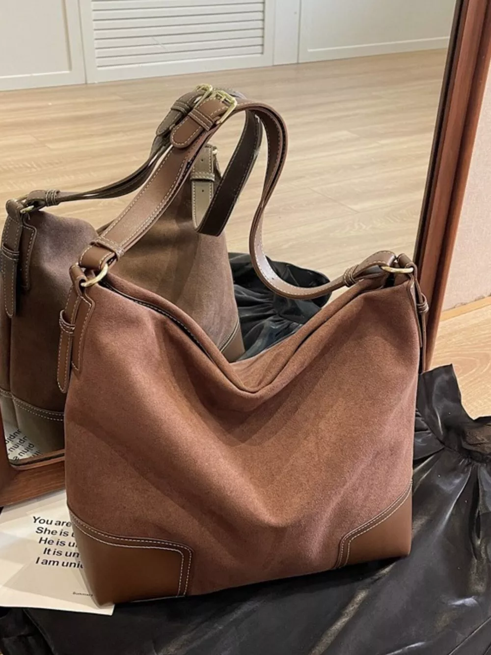 Adjustable Strap Shoulder Bag, image 8