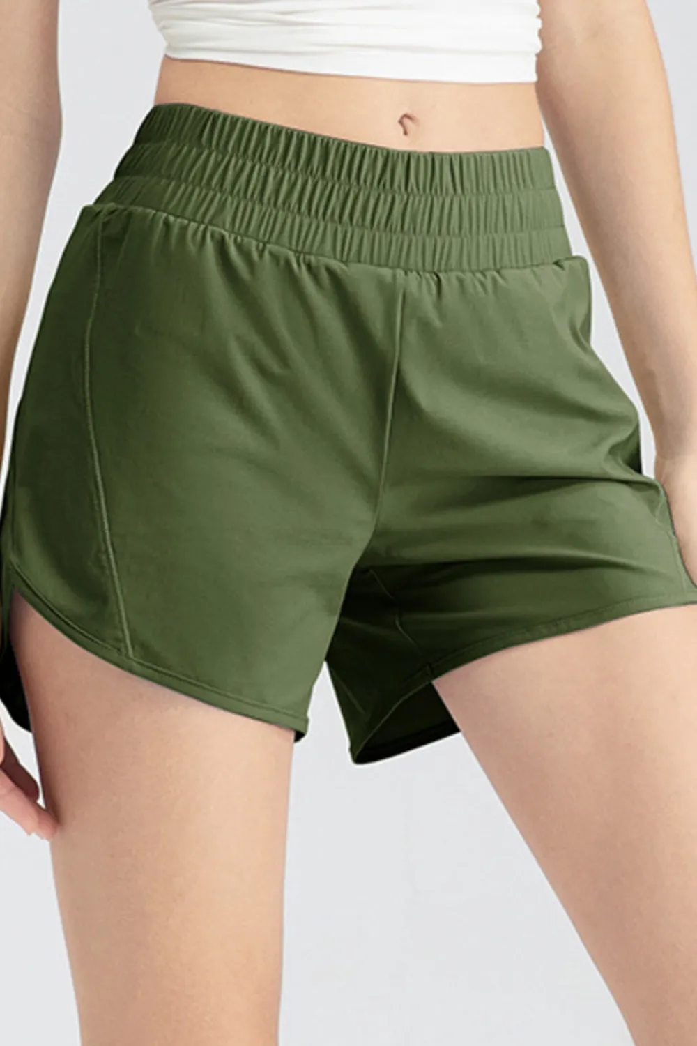 Elastic Waist Active Shorts, image 10