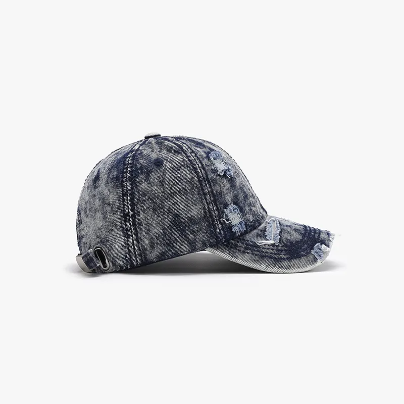 Distressed Cotton Baseball Cap, image 3