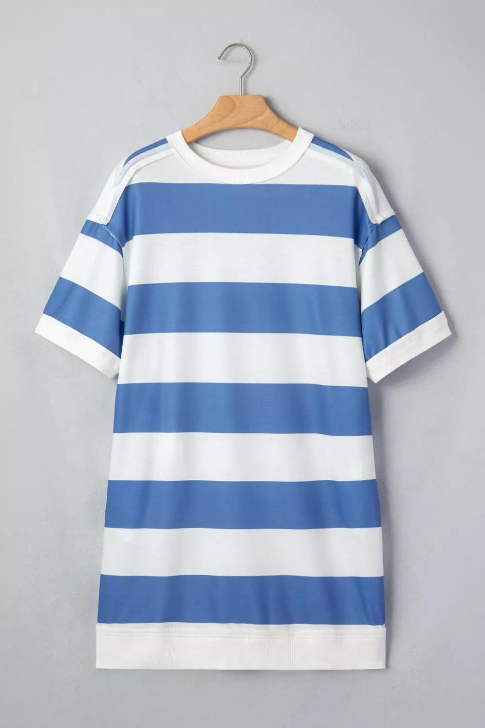 Casual Striped T-Shirt Dress, image 3