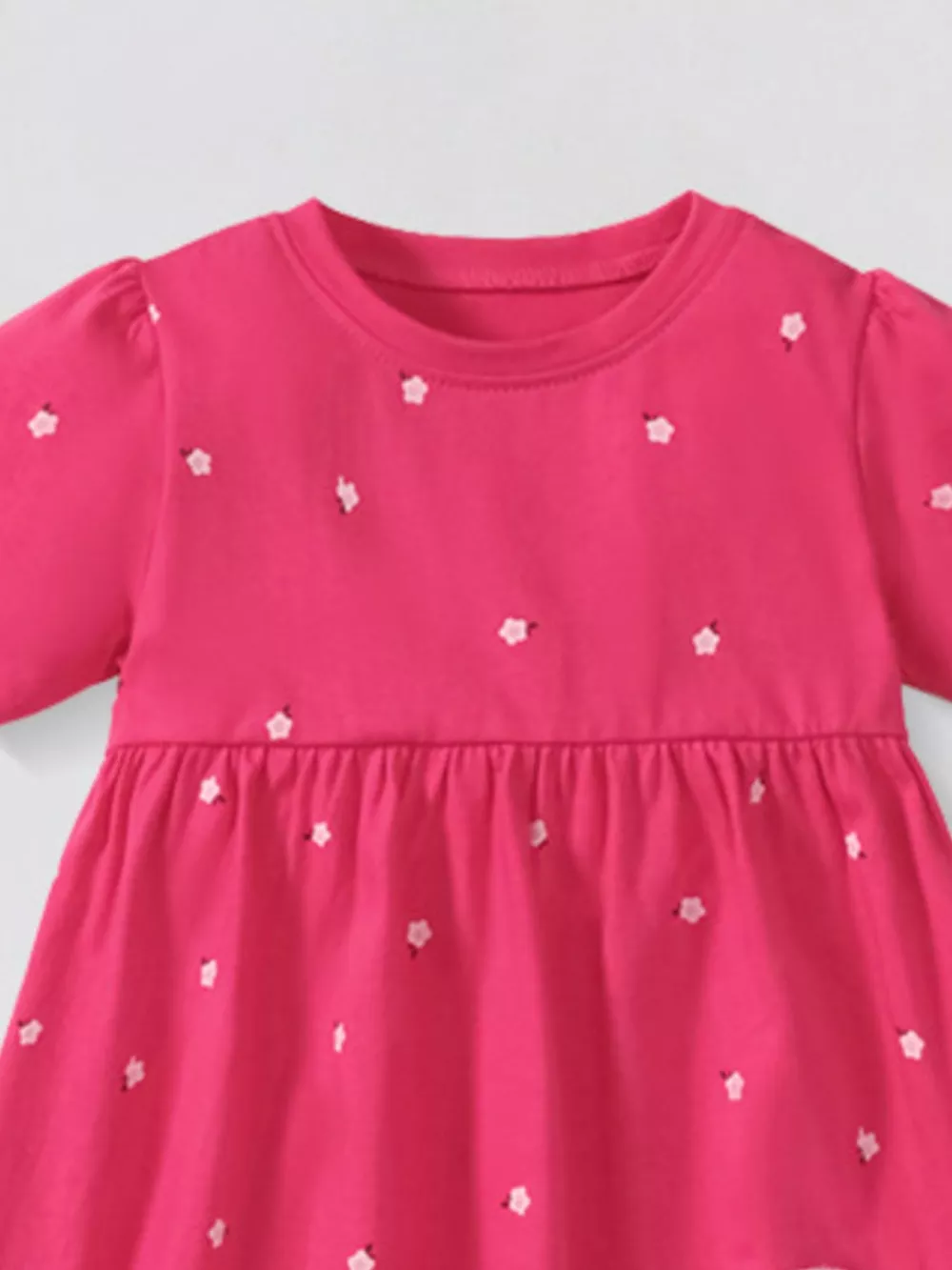 Children's Unicorn Rainbow Short Sleeve Dress, image 2