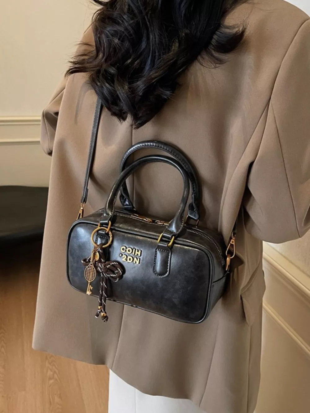 PU Leather Crossbody Bag, image 3