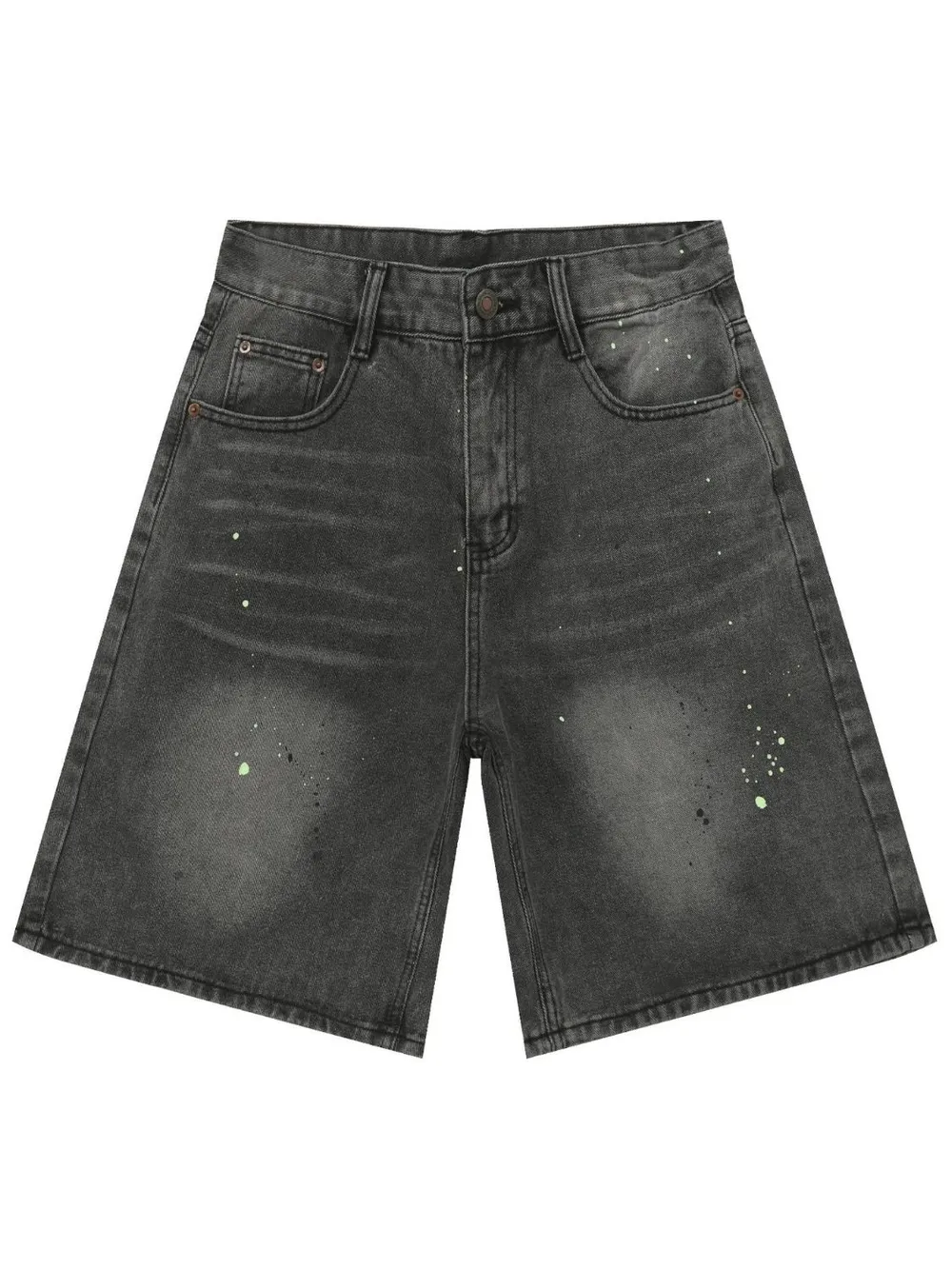 Men's Mid Rise Denim Shorts, image 5