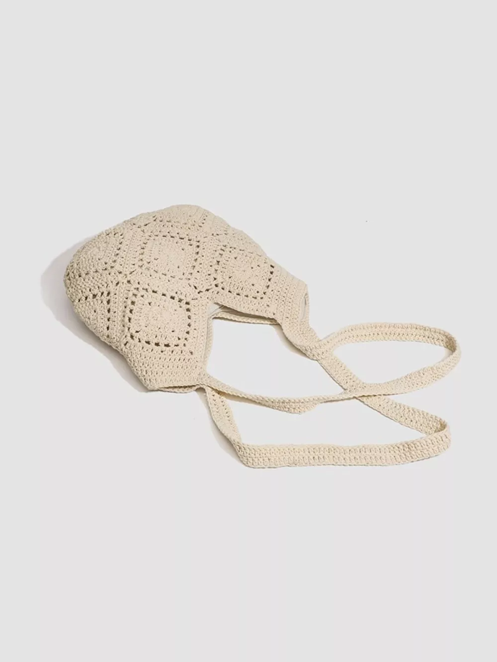 Crochet Knit Shoulder Bag, image 5