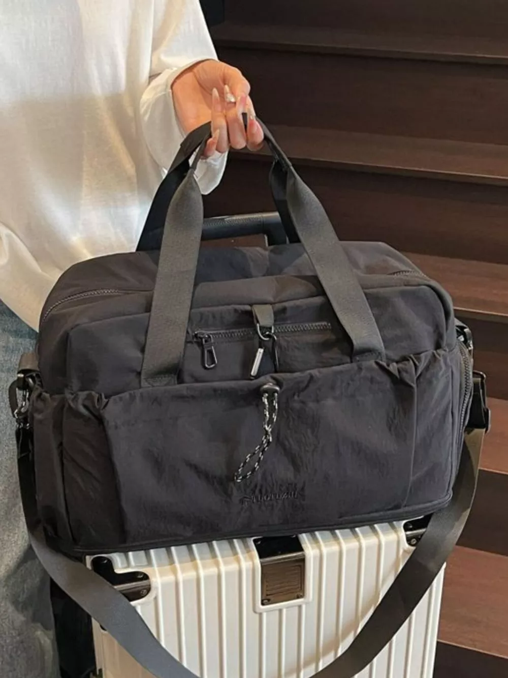 Lightweight Foldable Travel Duffel Bag, image 4