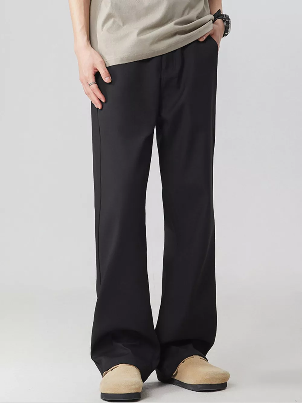Men's Full Size Relaxed Fit Pants Plus Size