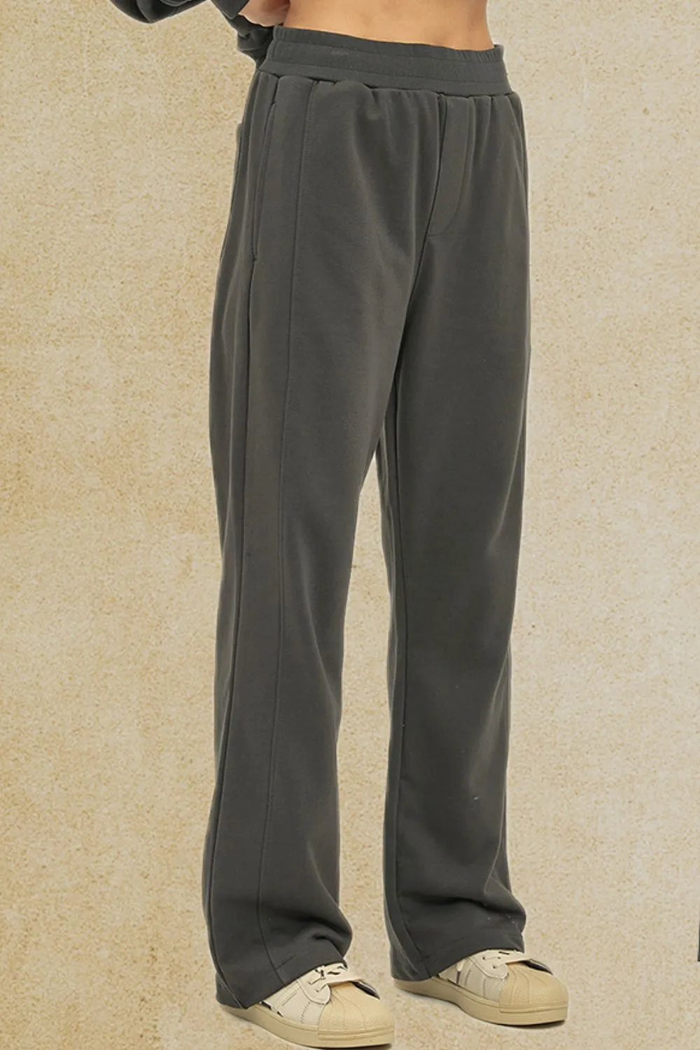 Men's Elastic Waist Pants with Pockets, image 2
