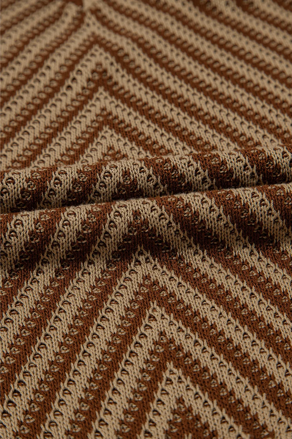 Striped Contrast V-Neck Sweater Vest, image 3