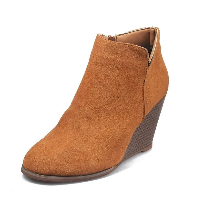 High Heel Ankle Boots with Side Zip, image 5