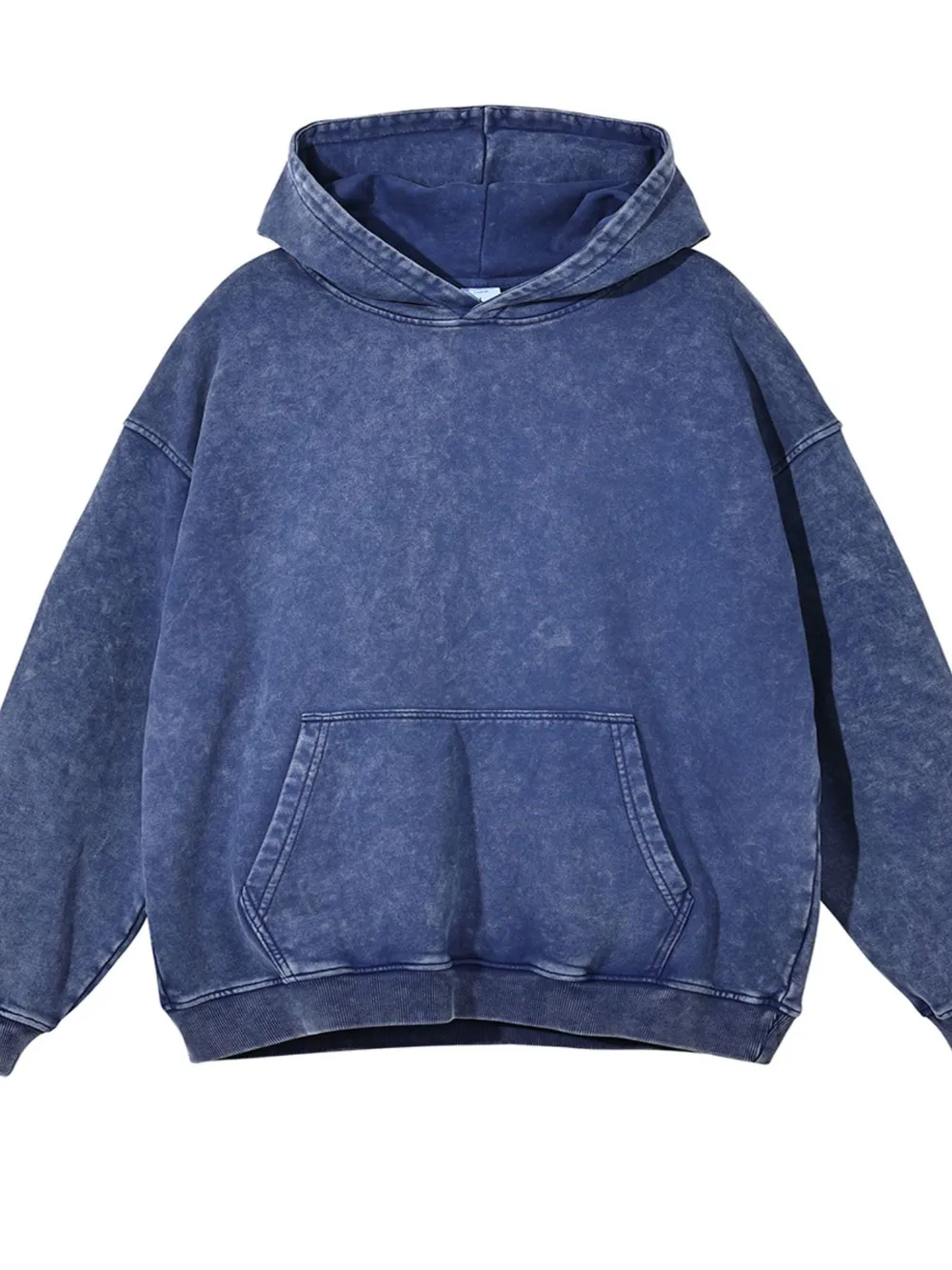 Men's Washed Oversized Long Sleeve Hoodie, image 4
