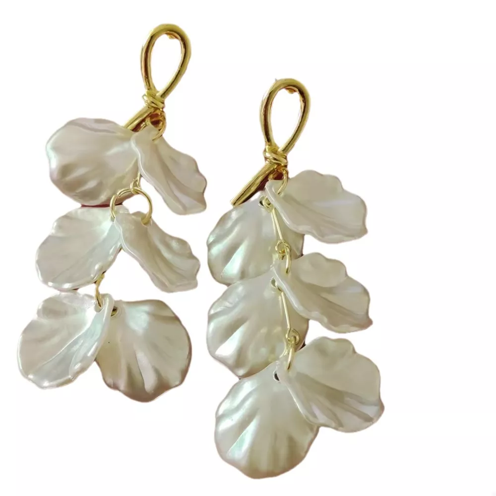 Shell Shape Drop Earrings, image 7