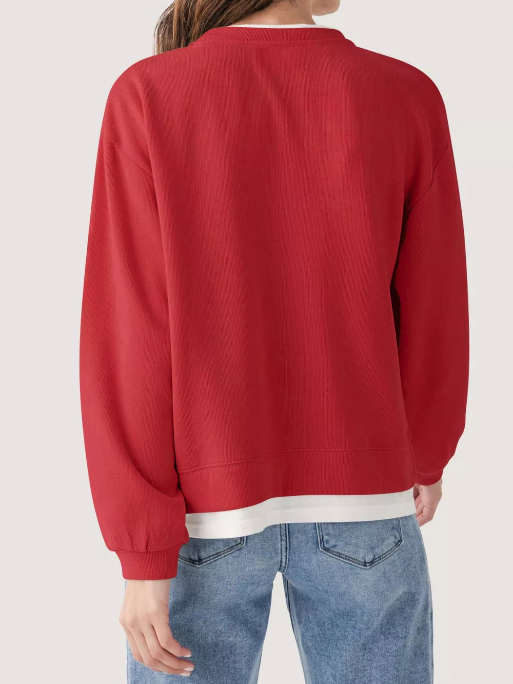 Oversized Crew Neck Sweatshirt, image 6