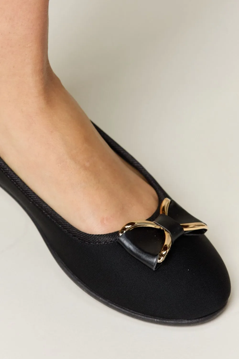 Metal Buckle Flat Loafers, image 2