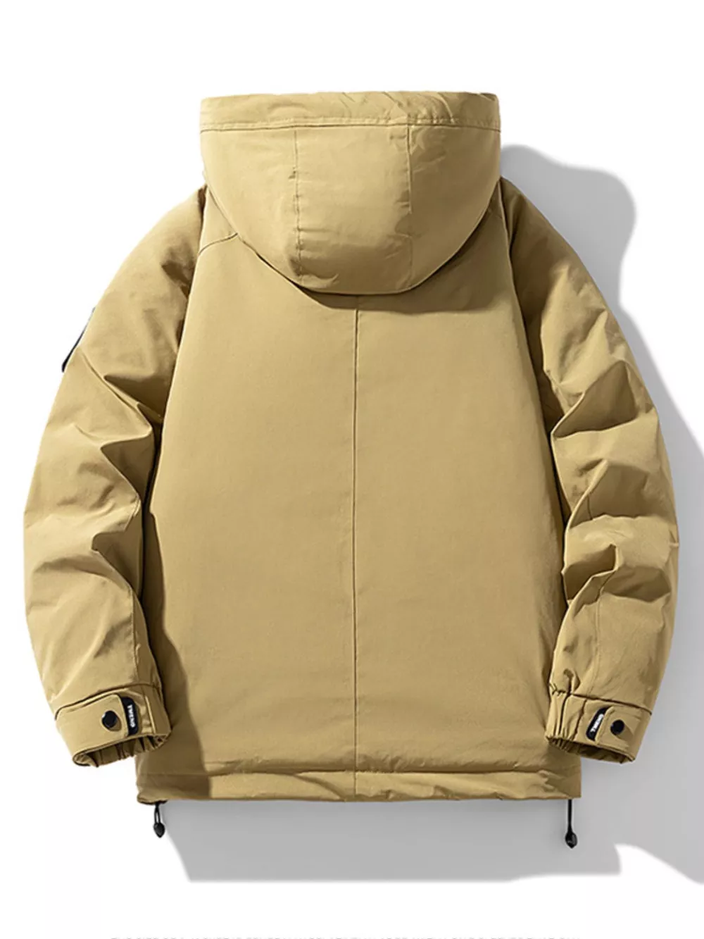 Men's Plus Size Hooded Winter Padded Jacket, image 7