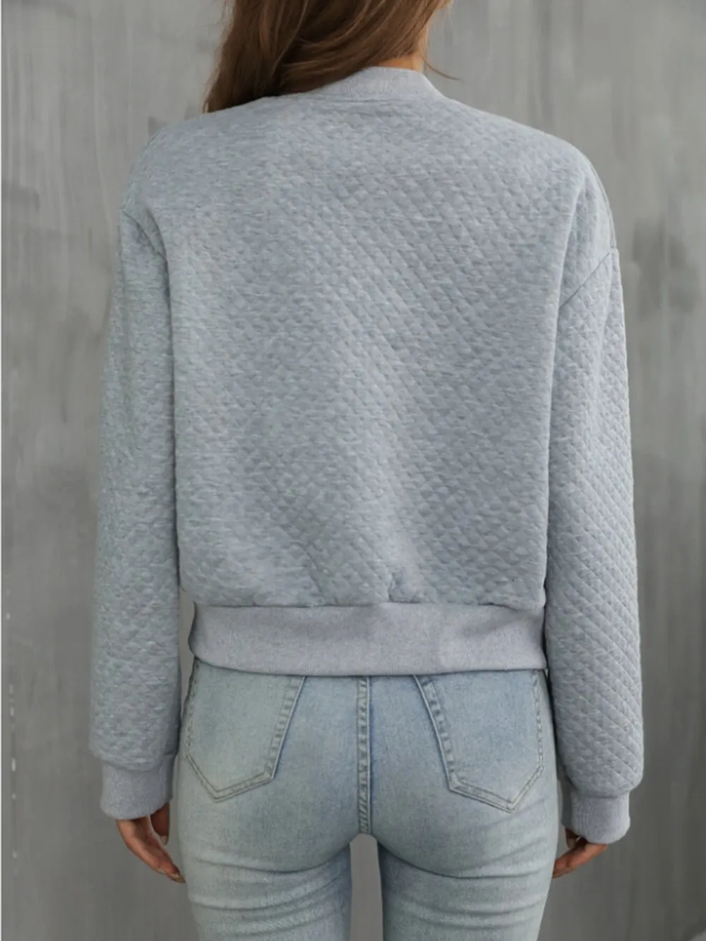 Zip Up Long Sleeve Jacket, image 5