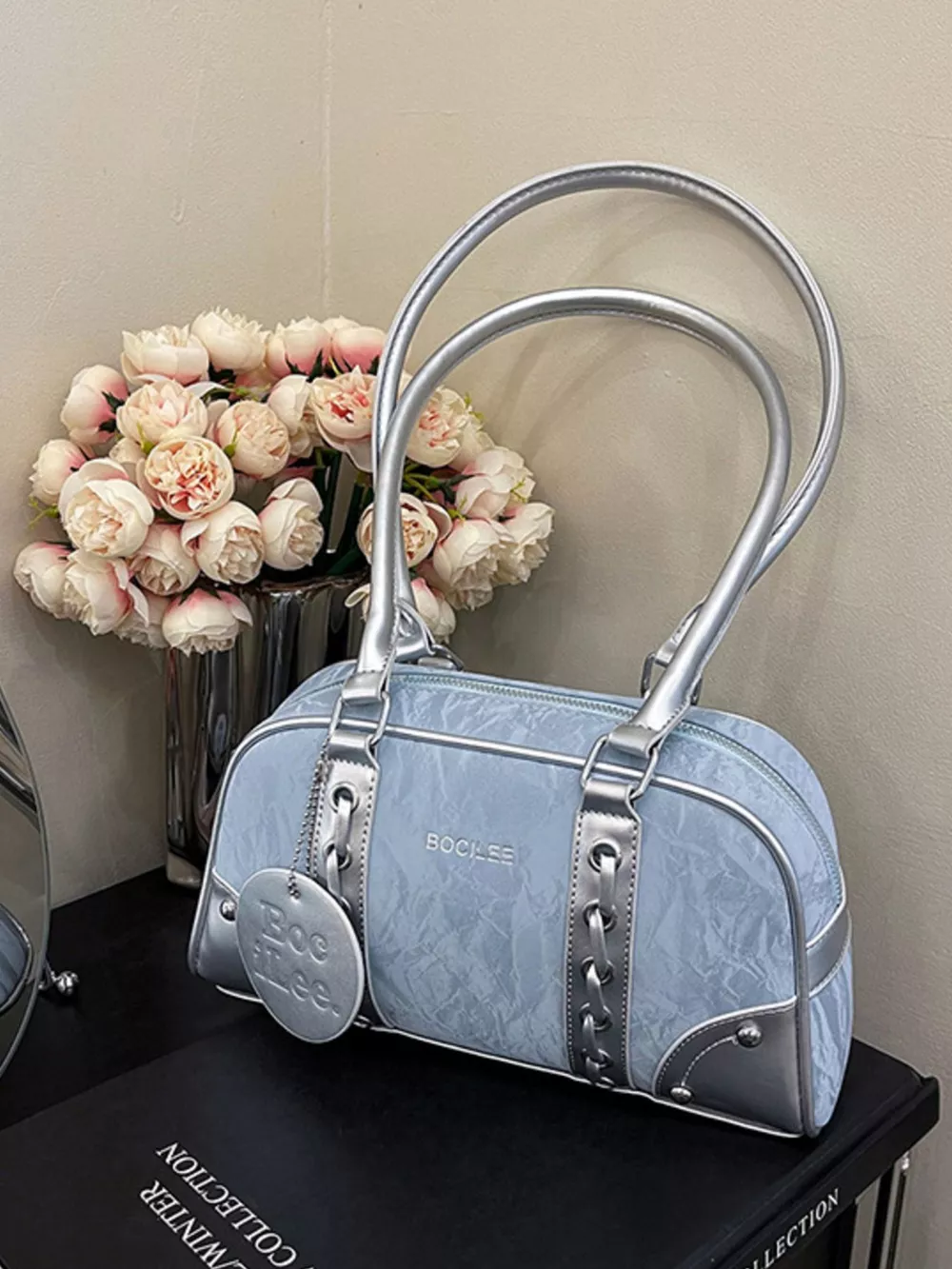 Top Handle Shoulder Bag, image 3