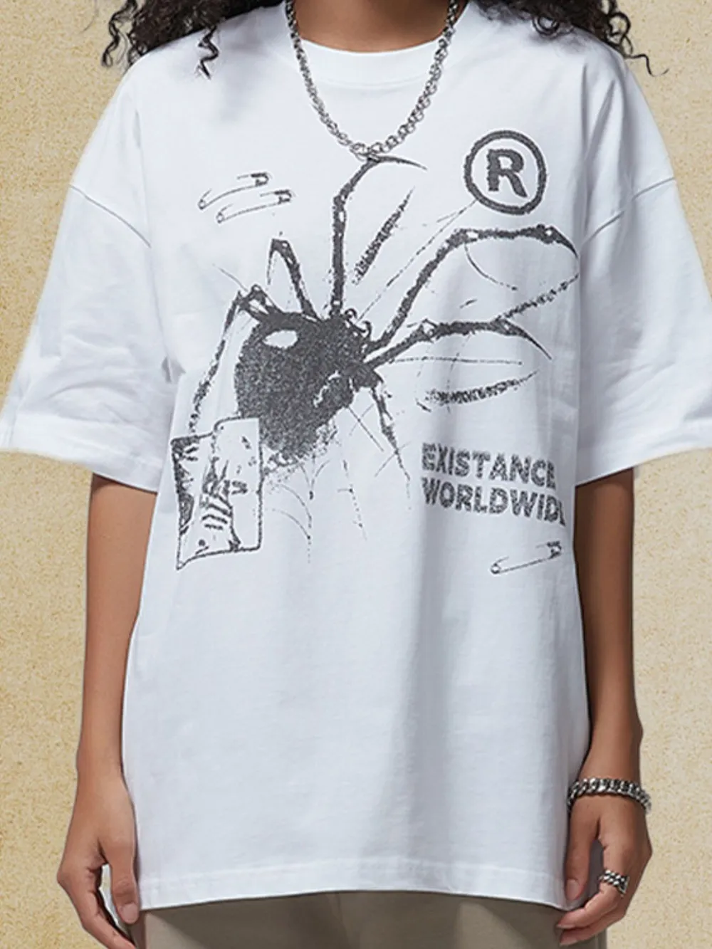 Men's Graphic Round Neck Half Sleeve T-Shirt, image 5