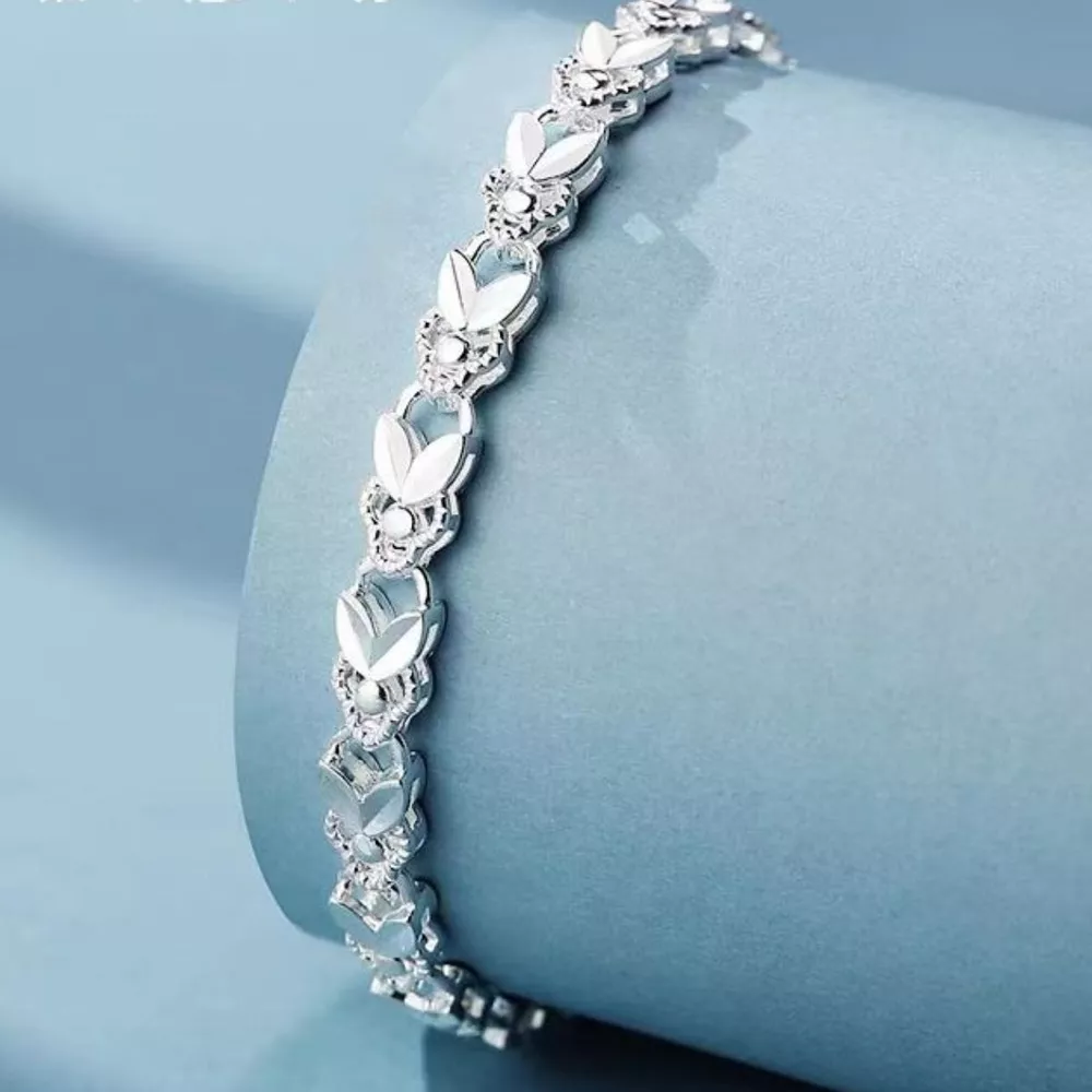 925 Sterling Silver Chain Bracelet, image 3