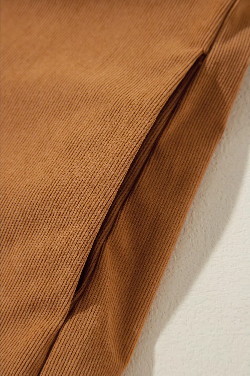 Corduroy Puff Sleeve Mini Dress, image 3