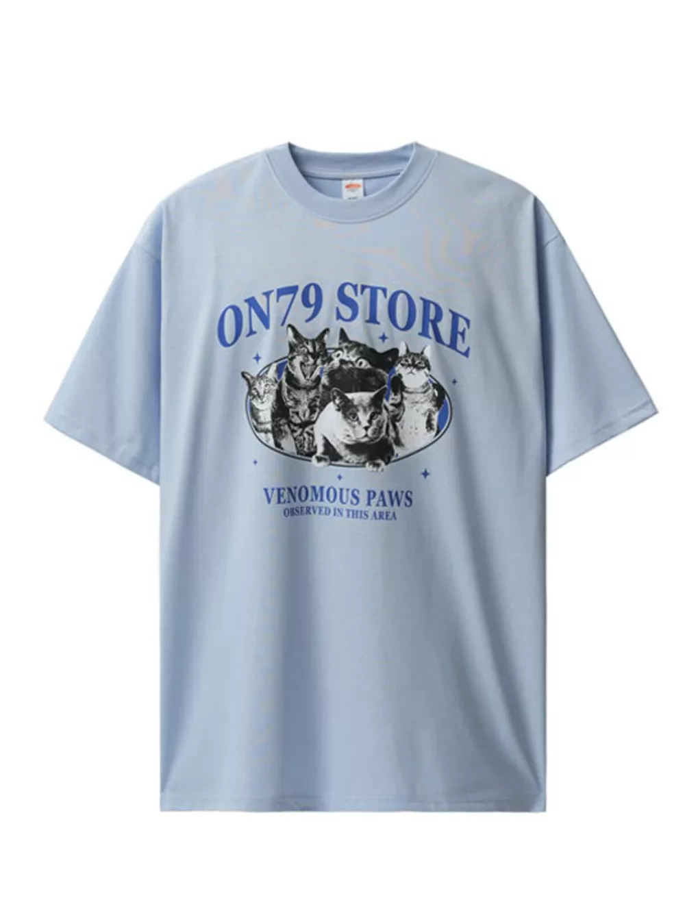 Men's Graphic Round Neck Short Sleeve T-Shirt, image 2