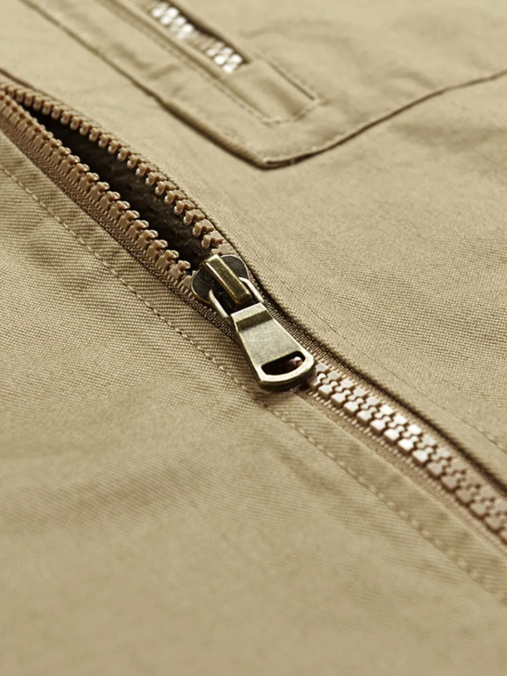 Men's Plus Size Zip Up Vest, image 5