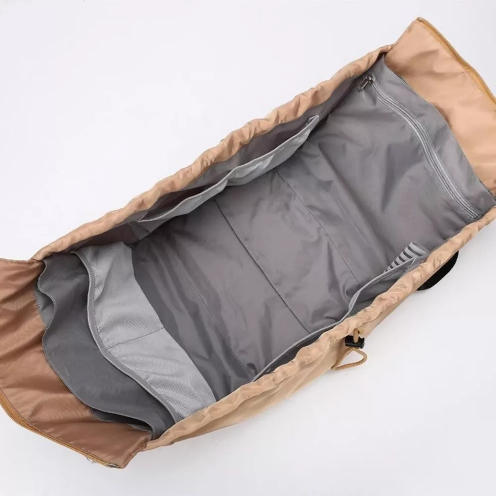 Drawstring Closure Travel Backpack Bag, image 4