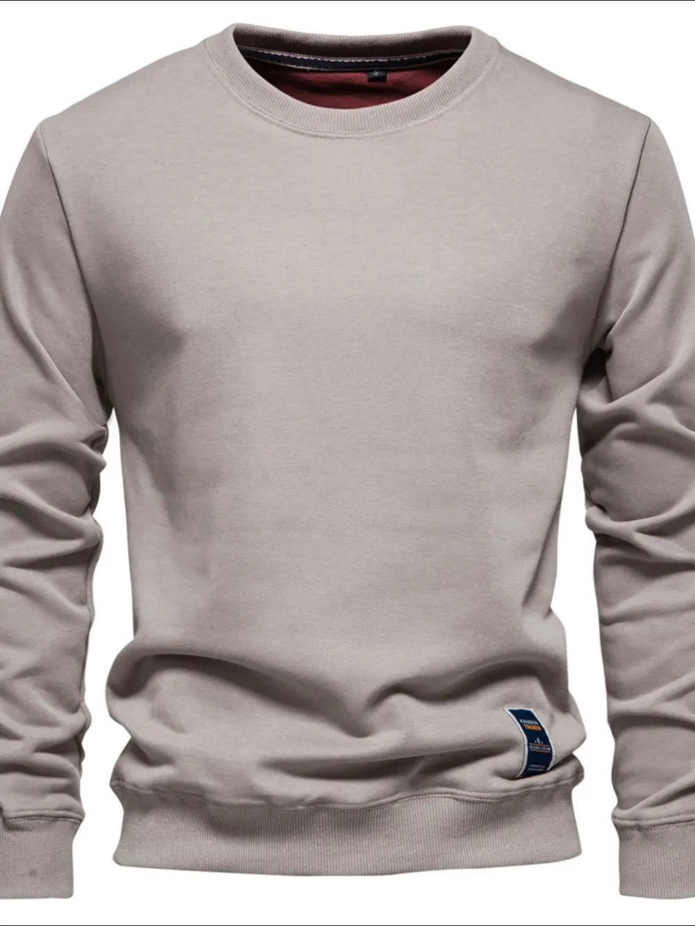 Men's Round Neck Long Sleeve Sweatshirt, image 9