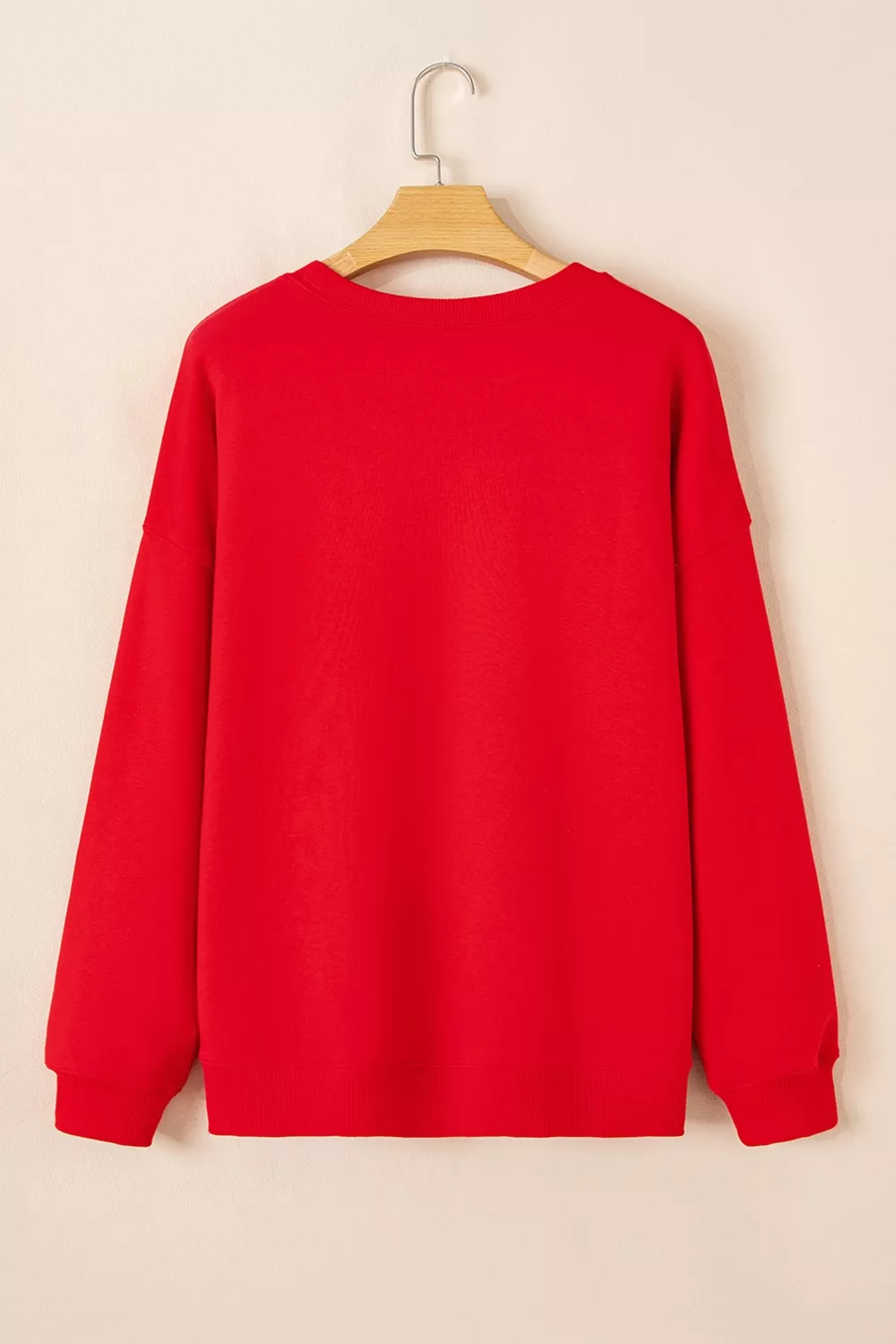 XOXO Valentines Heart Sketch Printed Pullover Sweatshirt, image 2