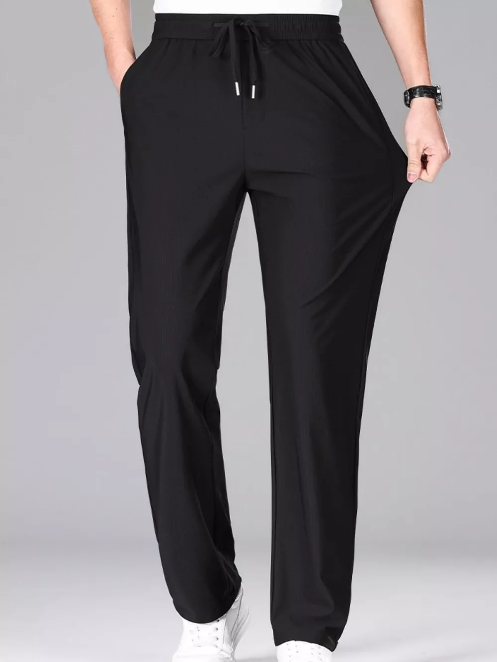 Men's Plus Size Casual Drawstring Pants