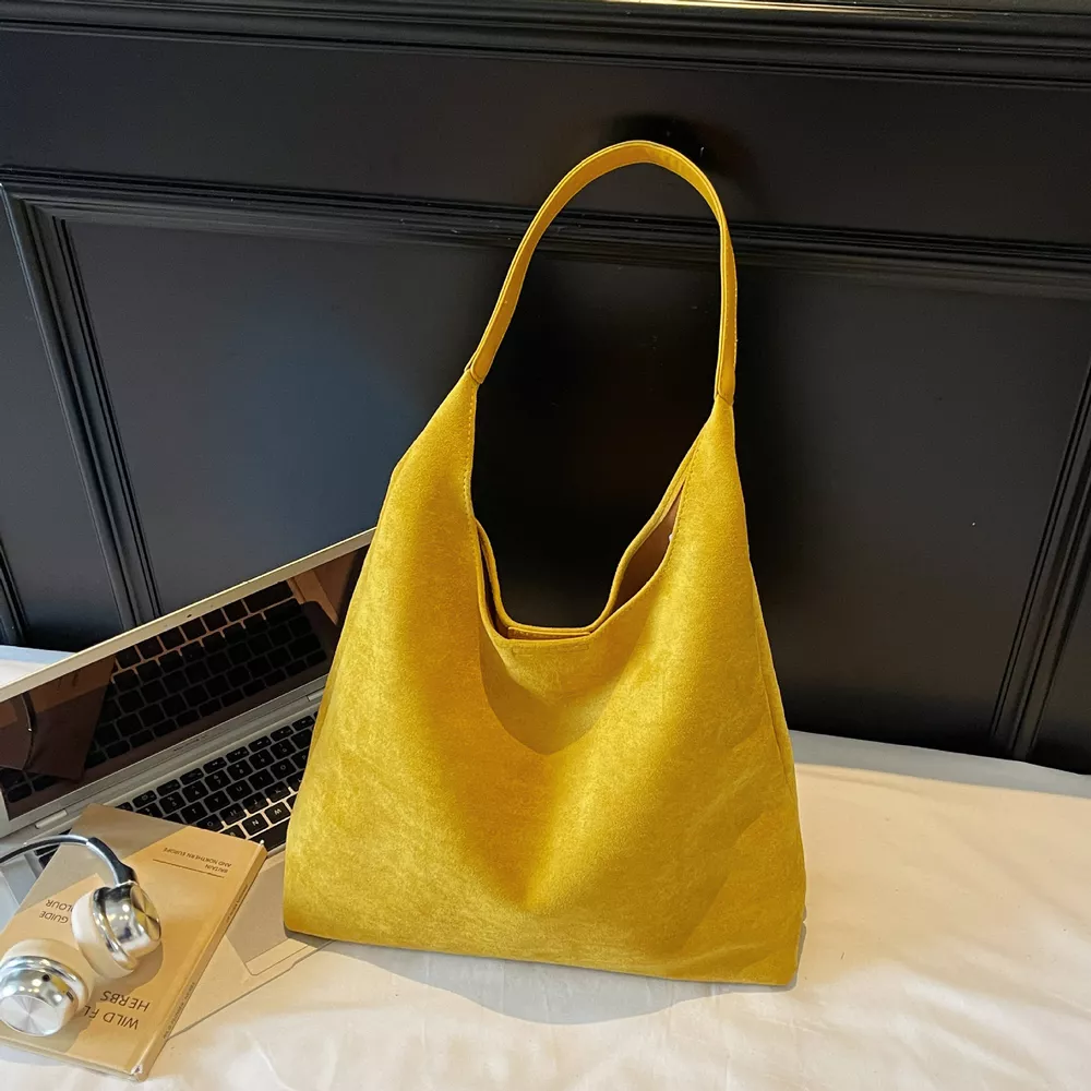 Solid Color Shoulder Bag, image 5