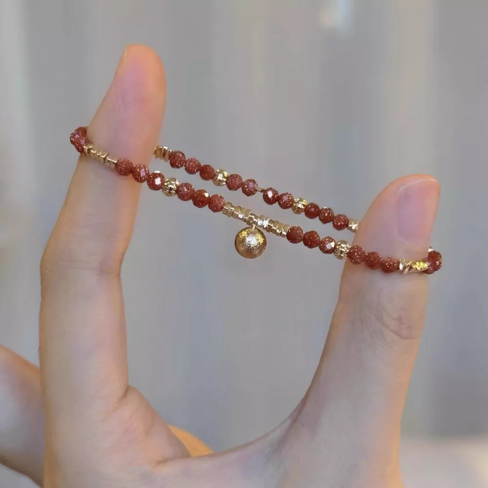 Lightweight Beaded Charm Bracelet, image 3