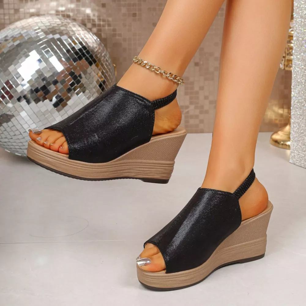 Open Toe Wedge Sandals, image 12