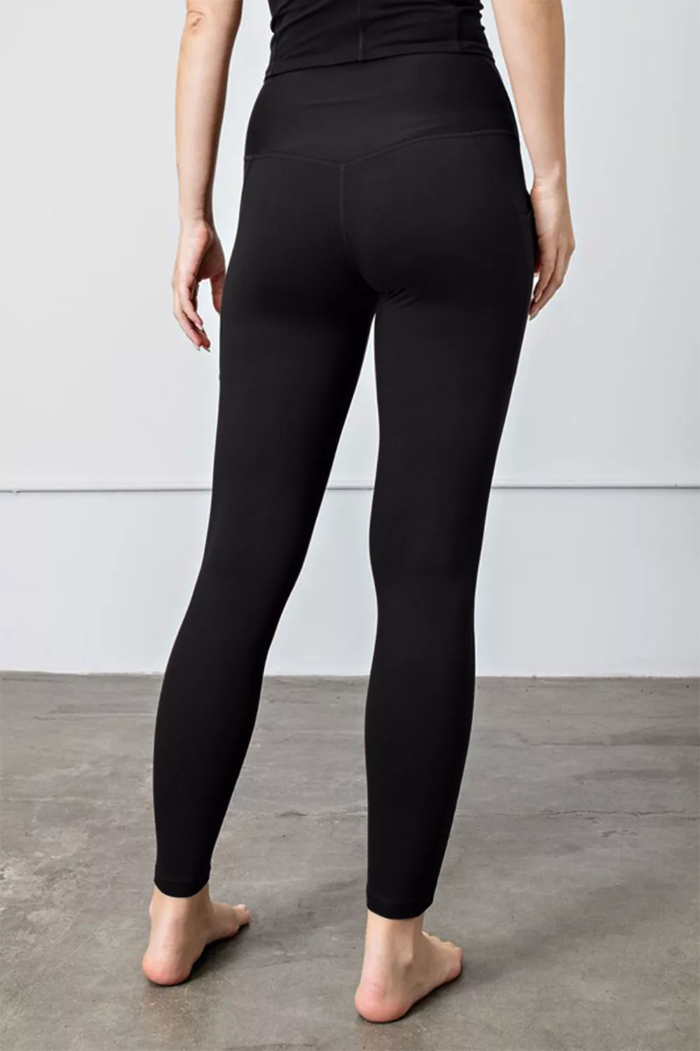 High Waist Wide Waistband Leggings, image 4