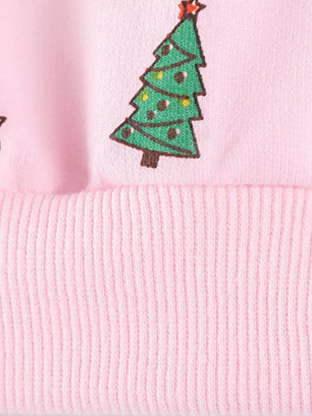 Children's Christmas Snowman Sweatshirt and Leggings Two-Piece Set, image 5
