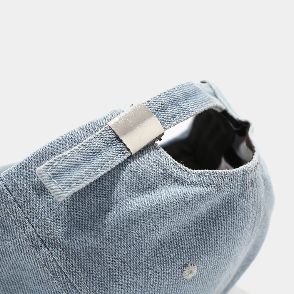 Distressed Denim Baseball Cap, image 10