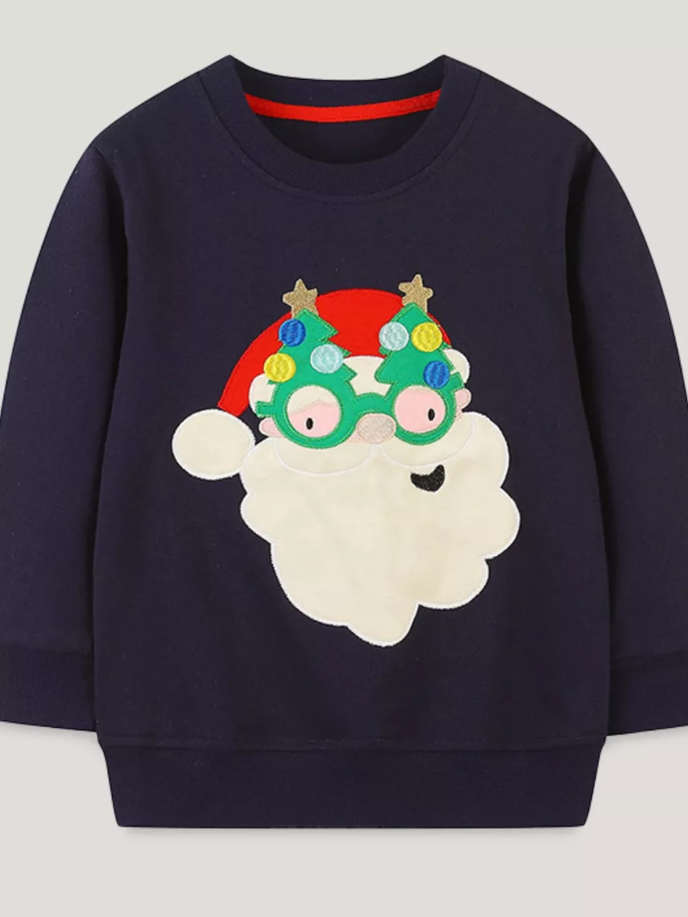 Children's Christmas Santa Crew Neck Sweatshirt