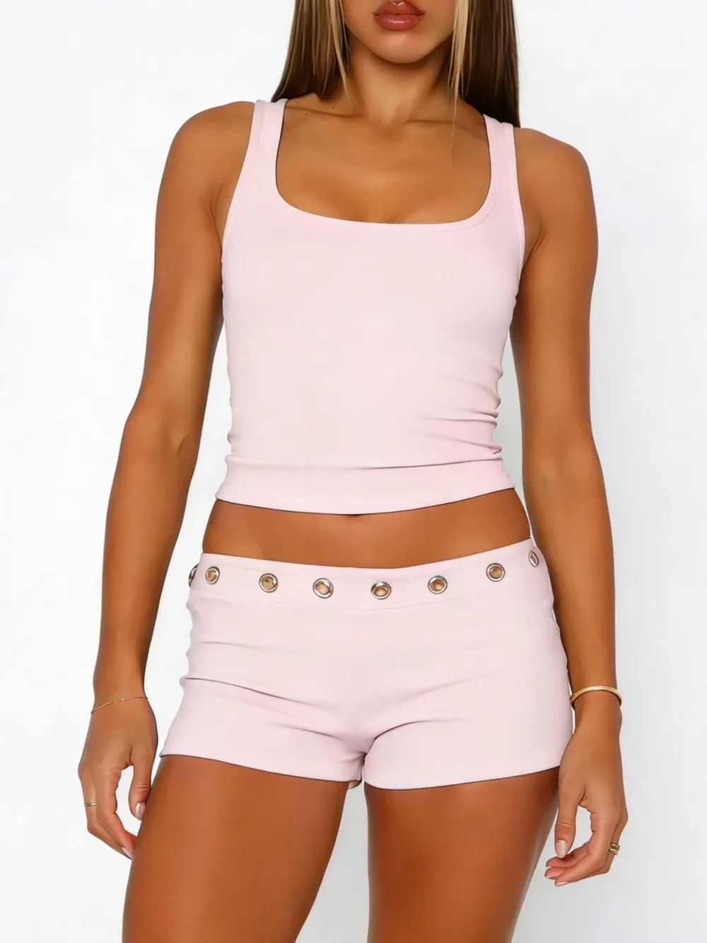 Wide Strap Tank and Shorts Set, image 5