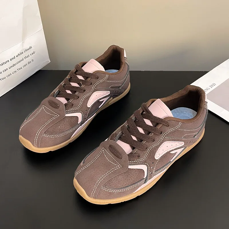 Contrast Flat Sneakers, image 3