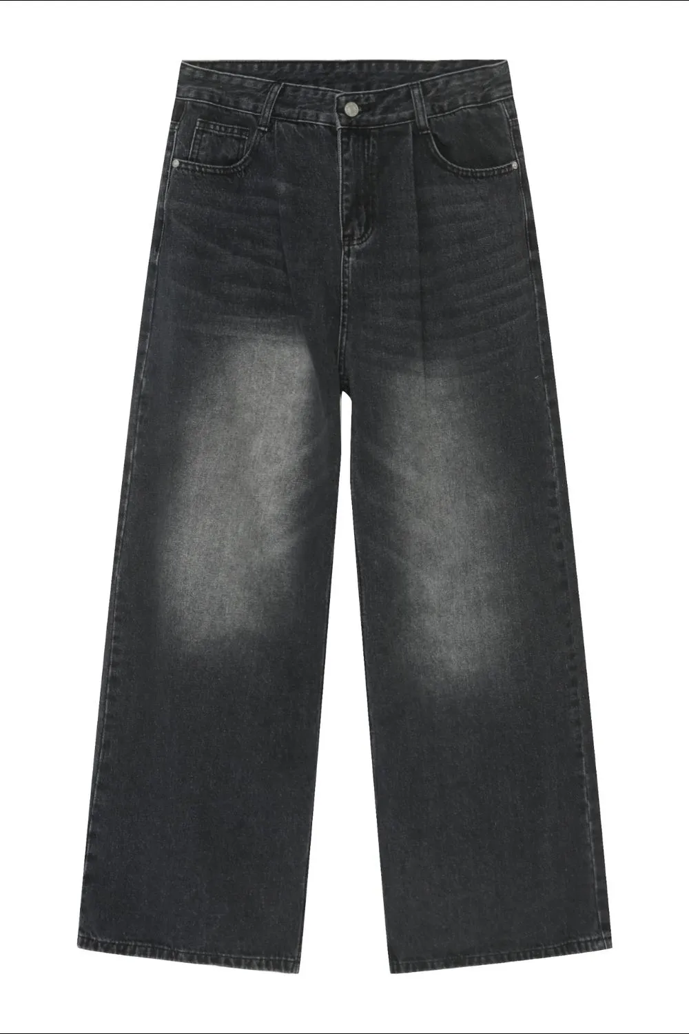 Men's Wide Leg Jeans, image 4