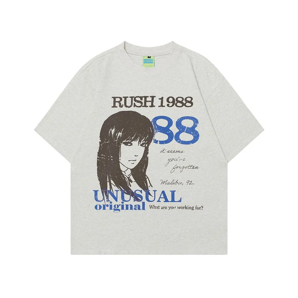 Men's Graphic Round Neck Short Sleeve T-Shirt, image 2