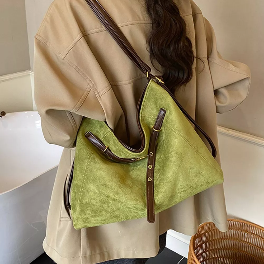 Contrast Straps Shoulder Bag, image 2